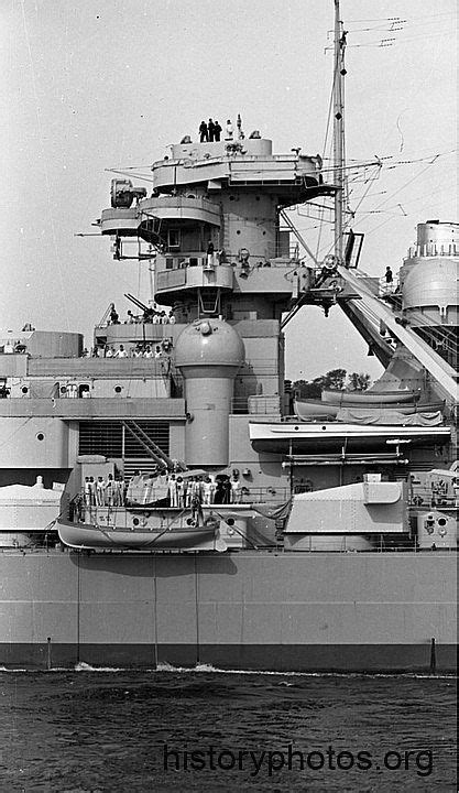 Midship Bridge Close Up Of A Unk German Battlecruiser Or Heavy