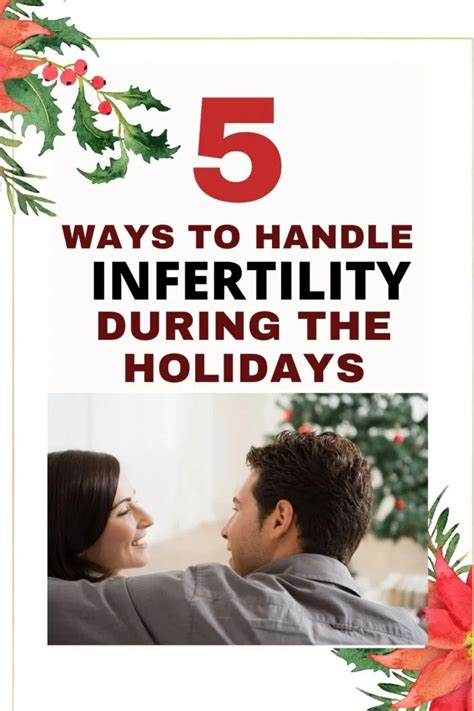 how to cope with infertility during the holidays