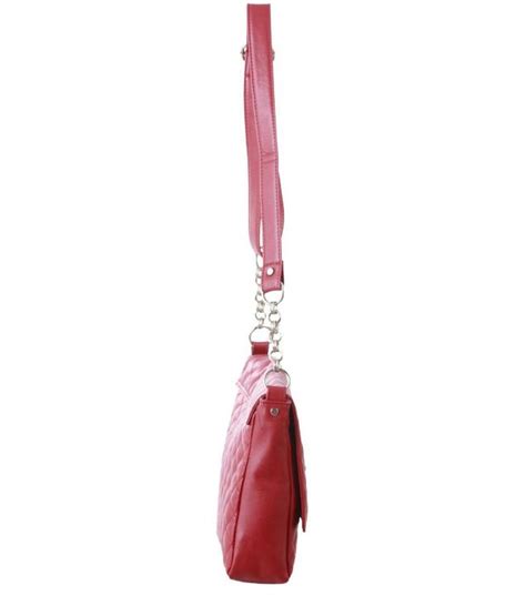 Butterflies Red Faux Leather Sling Bag Buy Butterflies Red Faux