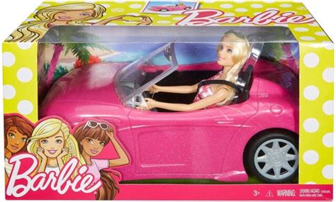 Mattel Djr55 Barbie Doll And Glam Convertible For Sale Online Ebay