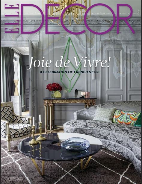 Elle Decor Back Issue September 2017 Digital In 2021 Elle Decor