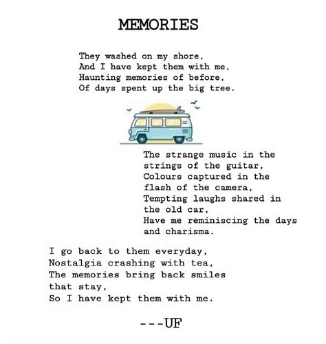 This Poem Is About The Memories Of My Childhood Whenever I Hear A
