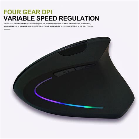 New Wireless Mouse 24 Ghz Ergonomic Design Vertical Mouse