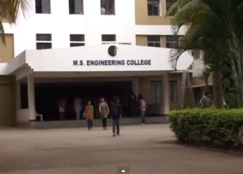 Fees Structure And Courses Of Ms Engineering College Msec Bangalore 2019