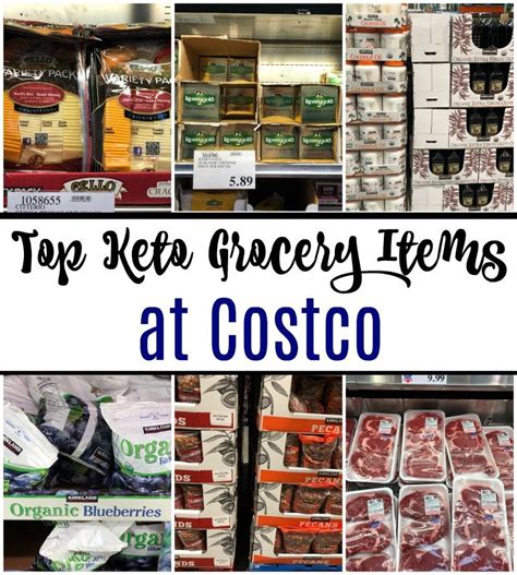 Not only does the warehouse store have great deals on produce (of the fresh and frozen variety), but. Top Keto Grocery Items at Costco | Keto shopping list ...