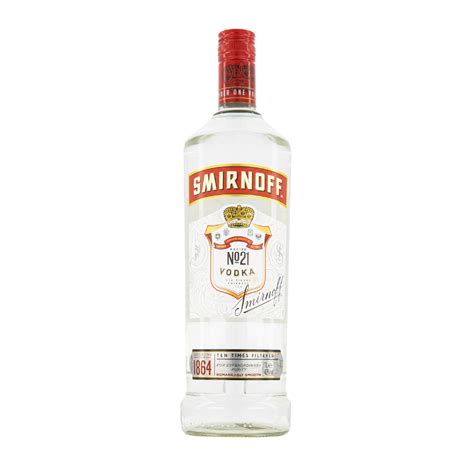 Smirnoff Vodka Red 1000 Ml Duty Free Bestvalue