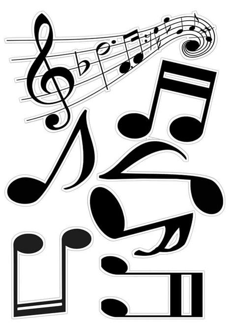 Music Note Cake Music Notes Art Music Cake Music And Art Paper