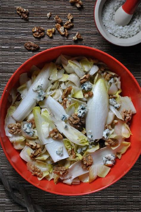 Crisp Endive Salad With Roquefort Salad And Walnuts From My Paris