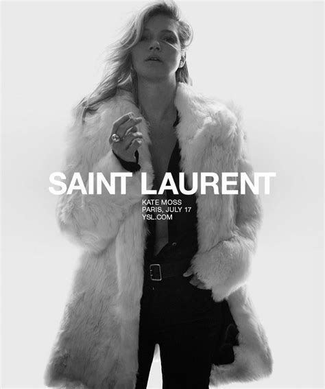 Kate Moss Looks Better Than Ever In New Saint Laurent Ad Campaign