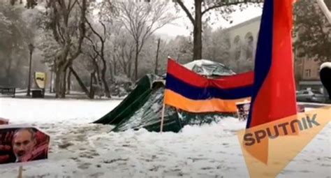 Caucasian Knot Opposition Continues Protesting In Yerevan