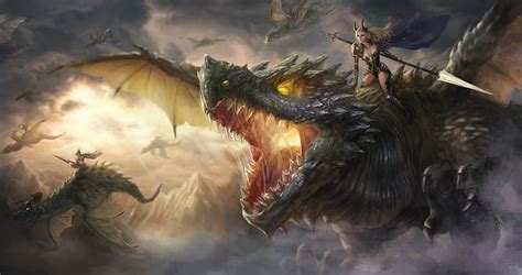 1920x1080px, 1080P free download | Dragon rider, art, frumusete