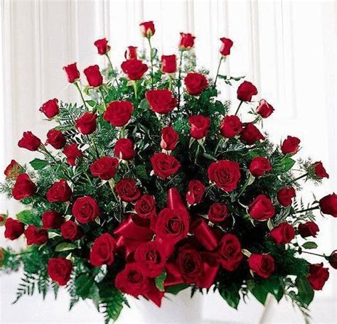 Marvelous Red Rose Arrangement Toronto Bulk Flowers