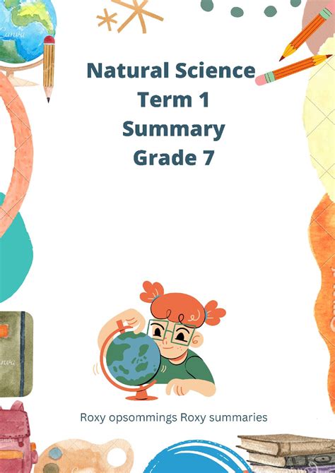 Natural Science Term 1 Grade 7 • Teacha