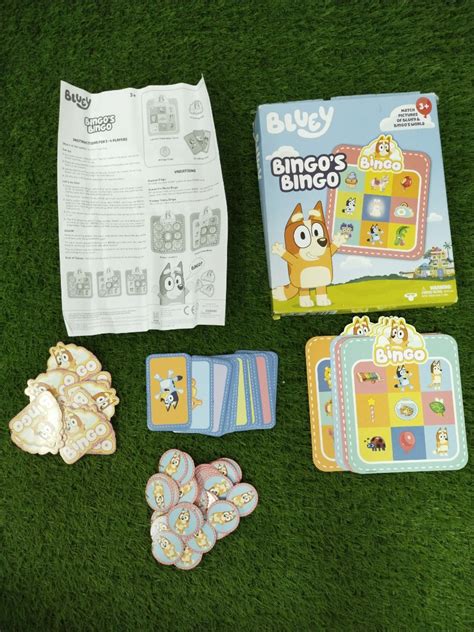 Bluey Bingos Bingo Game Hobbies And Toys Toys And Games On Carousell