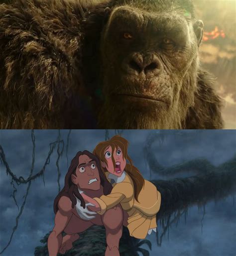 Tarzan And Jane Meet Kong 2021 By Mnstrfrc On Deviantart