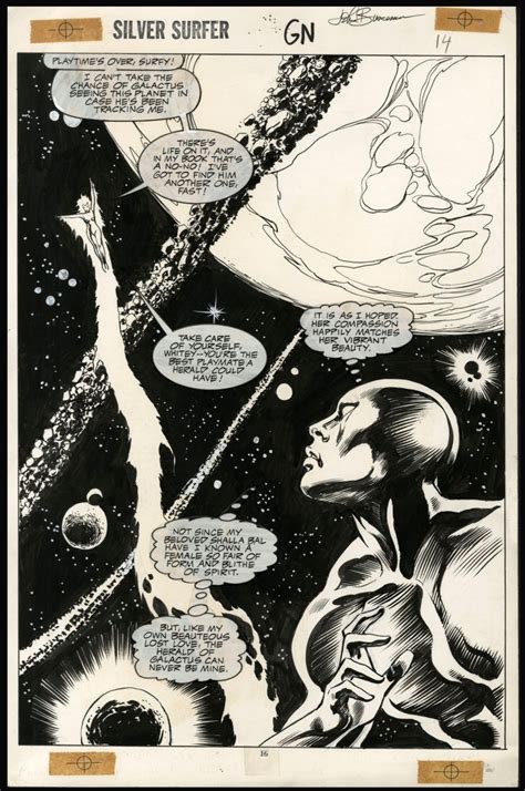 Comicconnect Buscema John Silver Surfer Judgment Day 1988