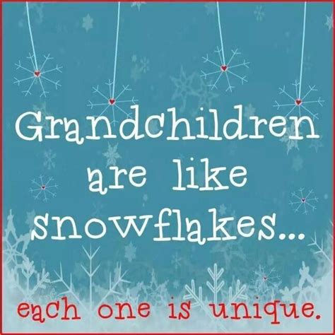 Grandchildren Grandchildren Greatful Snowflakes