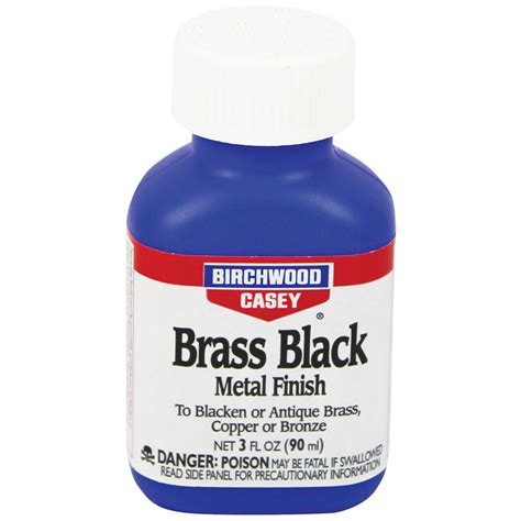 Birchwood Casey Brass Black Metal Finish