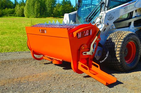Skid Steer Attachment Cement Mixer For Bobcat Style Loaders