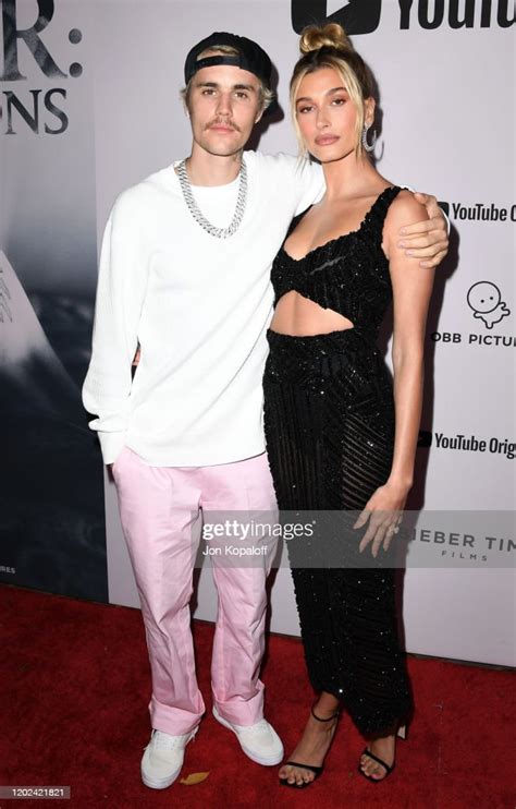 Justin Bieber And Hailey Bieber Attend The Premiere Of Youtube News