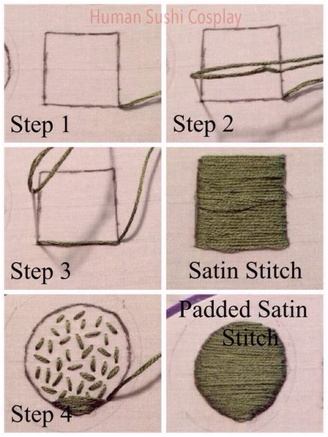 Tutorial Hand Embroidery Part 3 Cosplay Amino