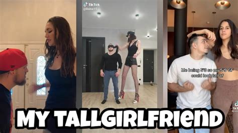 My Girlfriend Is Really Tall Tall Girlfriend Tiktok Youtube
