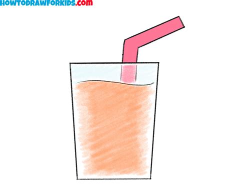 How To Draw A Glass For Kindergarten Easy Drawing Tutorial For Kids