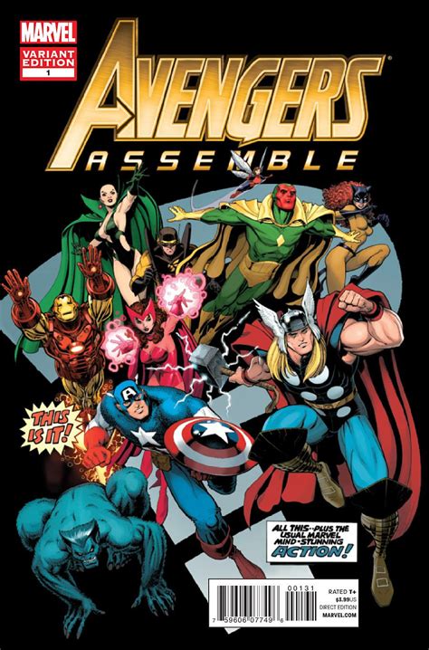 Avengers No 150 Variant Cover Avengers Assemble Cartoon