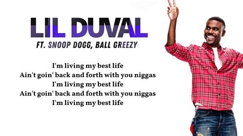Lil Duval Smile Living My Best Life Lyrics Video Ft Snoop Dogg