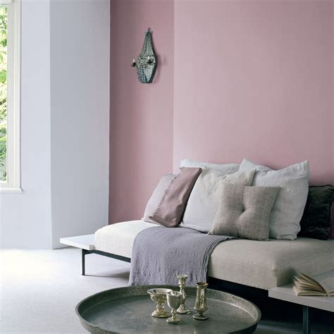 Specifically, we picked up a few options in purple walls bedroom on this page. Dulux Matt Emulsion Paint | Pink bedroom walls, Feature ...