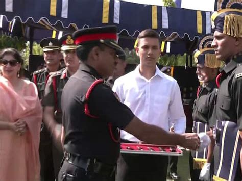 attestation ceremony and passing out parade held in j k bengaluru for first batch of agniveers
