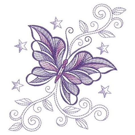 Decorative Butterfly Embroidery Designs Machine Embroidery Designs At