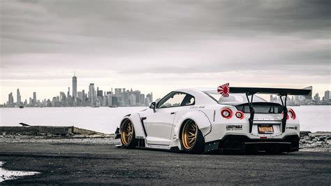 2560x1440 Nissan Gtr In New York 1440p Resolution Hd 4k Wallpapers