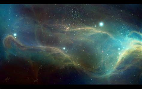 Outer Space Stars Galaxies Digital Art Artwork