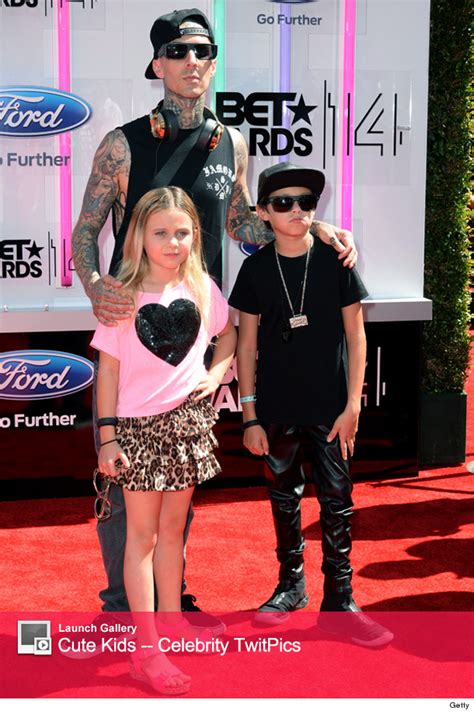 Travis landon barker (born november 14, 1975) is an american musician, songwriter, and record producer. Travis Barker Brings His Kids to BET Awards -- See How Big ...