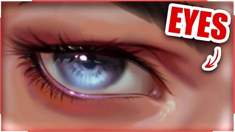 Learn How To Draw Eyes Once For All Digital Art Tutorial Youtube