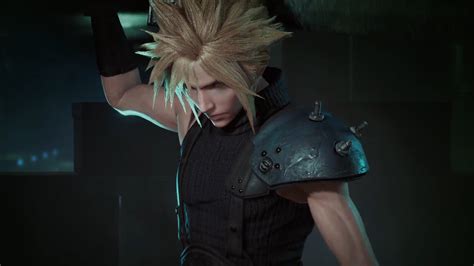 Full Body Cloud Strife Ff7 Remake Update Final Fantasy Vii Remake New