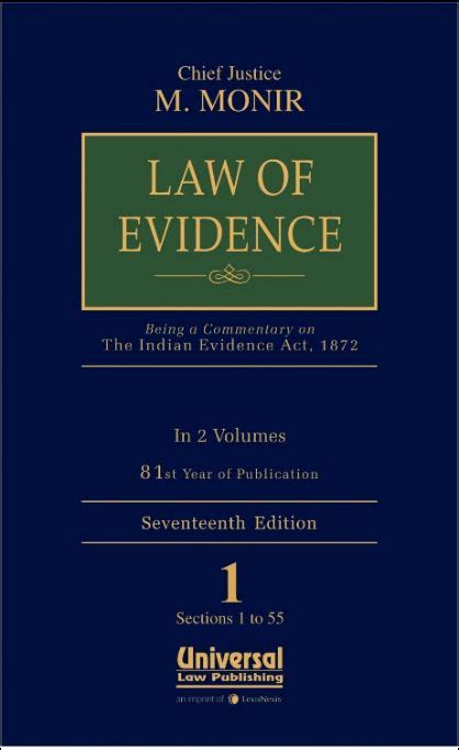 Evidentiary value of fir, statements made to the police and the magistrates. Law of Evidence: Being a Commentary on The Indian Evidence ...