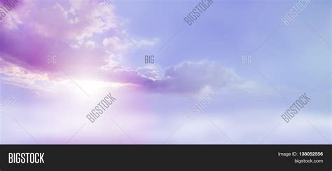 Romantic Lilac Sky Image And Photo Free Trial Bigstock