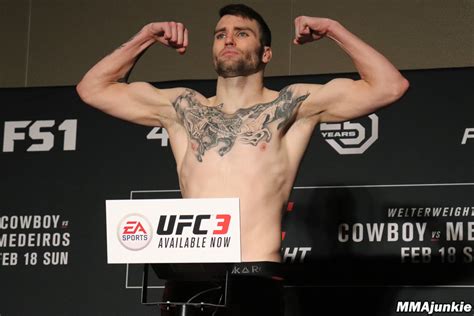 Brian Camozzi Ufc Fight Night 126 Official Weigh Ins Mma Junkie