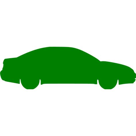 Green Car 6 Icon Free Green Car Icons
