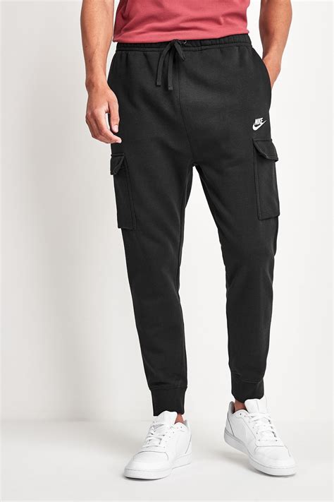 Buy Nike Black Club Cargo Joggers From The Next Uk Online Shop