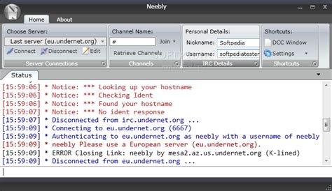 This program is a software for adding lyrics to your iriver player. Download Neebly IRC Client 1.0.4