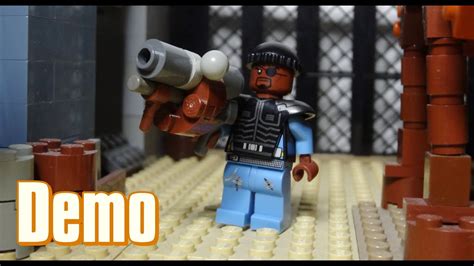 How To Build A Lego Team Fortress 2 Demoman Youtube