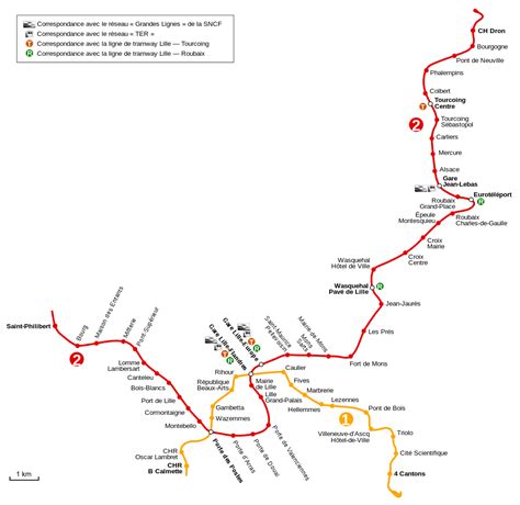 Lille Metro Metro Maps Lines Routes Schedules