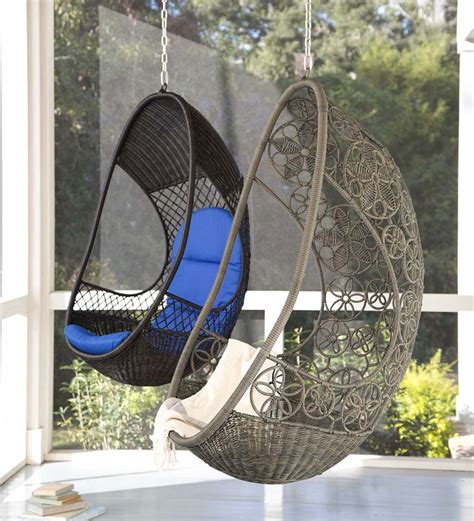 Choose from contactless same day delivery, drive up and more. Woven Check Pod Hanging Chair | Outdoor Benches & Chairs ...