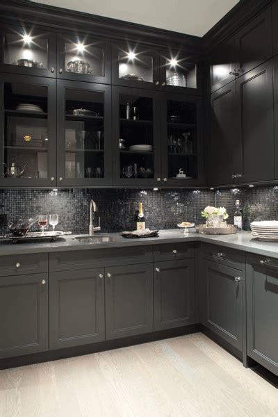 24 Black Shaker Cabinets Kitchen Type Bathroomcabinetstorage