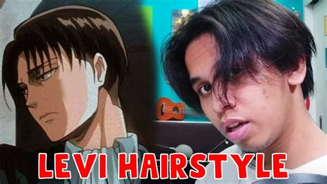 how i got levi ackerman s haircut 600 subs special youtube