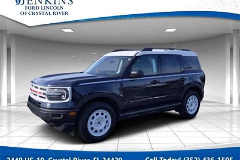 New Ford Bronco Sport For Sale In Inverness Fl Edmunds