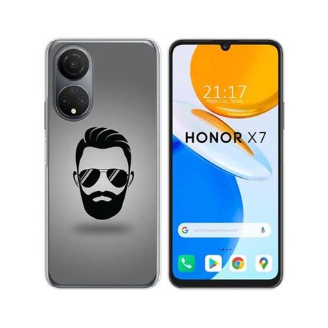 Funda Silicona Para Huawei Honor X7 Diseño Barba Dibujos con Ofertas en